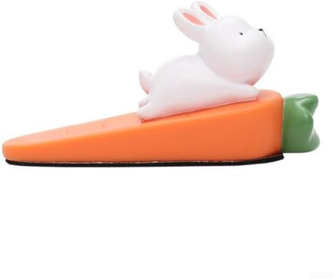Cute Animal Resin Door Stopper, Non-slip Door Stopper, Door Stop Wedge Door Stoppers For Bottom Of Door, Home Decoration Doorstops For Homes, Offices, Or Cafes(Animal rabbits)