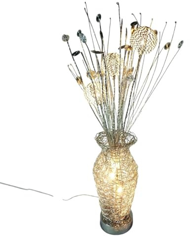 Stehleuchte Jolanda 5-flammig Blumen-Vasen-Leuchte Standlampe
