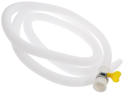 TOKIDNY Air Conditioner Drainage Hose Flexible Drain Tubing with Hose Clamp Weather Resistant and Lightweight for Air Conditioning Units Convenient Water Draining