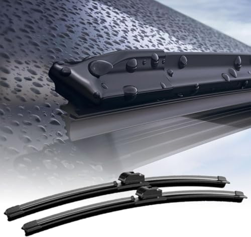 Woniyal 2 Stück Scheibenwischer für Ford Kuga (CX482) Titanium/X/St Line 2019-2022, Scheibenwischer Vorne Langlebig & Wetterfest Auto Scheibenwischer Zubehör