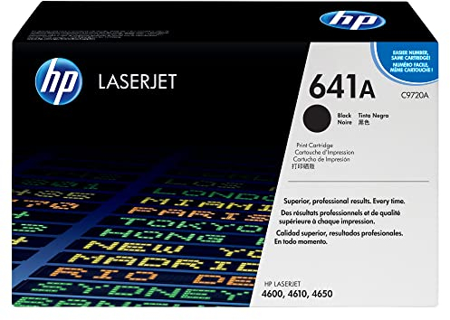 HP 641A (C9720A) Schwarz Original Toner für HP Color Laserjet 4600, HP Color Laserjet 4650