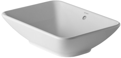 Rectanular countertop basin Duravit Bacino
