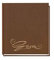 VELOFLEX 5420060 - Gästebuch Classic mit Prägung Gäste, 144 Seiten weißes blanko Papier, 205 x 240 mm, braun