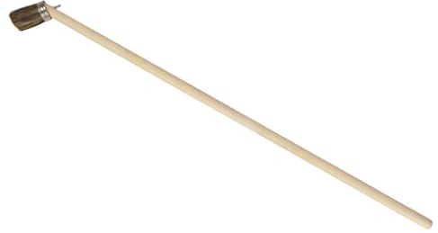 ProDec Pinceau coudé 50 mm à manche ultra long de 1220 mm pour espaces difficiles à peindre, notamment les murs hauts, plafonds, angles, derrière les tuyaux, pour tous les types de peinture