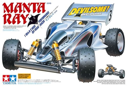 Tamiya 47367 Car model 1:10 modelo de juguete - Modelos de juguetes (Car model, 1:10, Negro, Azul, Gris, Plata, Policarbonato)