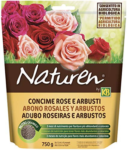 KB Concime Rose e Arbusti 750 g Naturen by