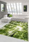 Teppich-Traum Küchen Esszimmer Designer Teppich Vorleger Läufer | Wald in Grün Weiss, Größe 80x150 cm