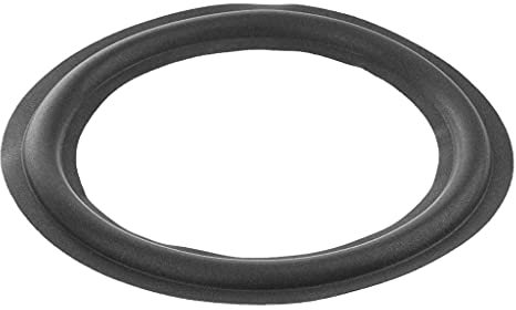 Sharplace 8/10/12 '' Haut-Parleur Surround kit Réparation avec Haut-Parleur Adhésif, Noir 12inch