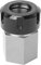 ER32 Collet Block, Hex Collet Block, Chuck Collet Holder Made of Steel for Lathe Engraving Machine und Fast Set-ups on CNC Machines(Hex)