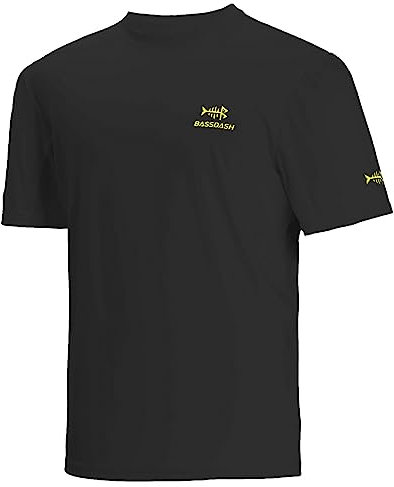 Bassdash Herren UPF 50+ Sonnenschutz Angeln Shirt Kurzarm UV T-Shirt