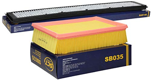 SCT Germany Inspektionspaket Wartungspaket Filterset 1 x Luftfilter 1 x Innenraumfilter mit Aktivkohle