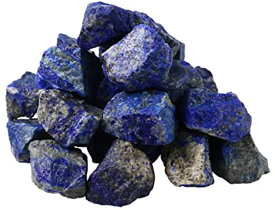 Nvzi Lapis Lazuli Pierre Naturelle Lithotherapie, Pierre Precieuse Et Minéraux, Cristaux Et Pierres Précieuses, Pierre De Protection Puissante Cristal De Roche, Pierre Chakra, Deco Salon(450G)