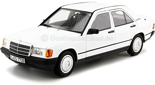 Norev Mercedes 190 E W201 1984 weiß Modellauto 1:18