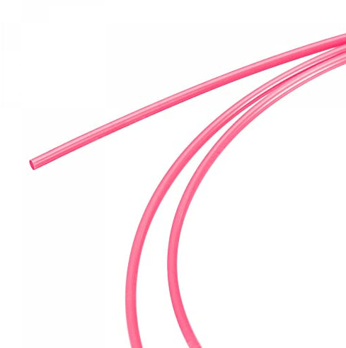 sourcing map Fibra ottica Rods PMMA 1.5mmx50cm per il rosso del filamento di vista