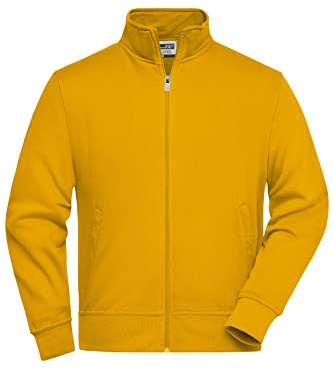 James & Nicholson Sweatjacke mit Stehkragen - Jacke aus robuster Sweatqualität in großer Größenauswahl