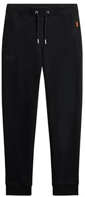 Superdry Herren Essential Jogginghosen mit Logo Schwarz XXL