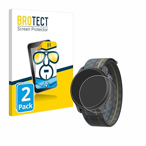 BROTECT (2 Stück Schutzfolie für Coros Pace 3 Displayschutz Folie Made in Germany, Ultra-Klar