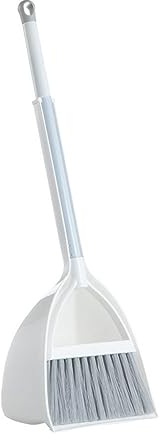 yuwqqoajv Juego de recogedor de Escoba asequible y ecológico de 2 uds. Juego de Escoba y recogedor de plástico de Forma Inteligente Limpia