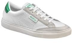 sparco 0012b342bivd Zapatillas S-Time Talla 42 Blanco/Verde, Stivaletti Bassi con Lacci Unisex-Adulto, Multicolore, EU