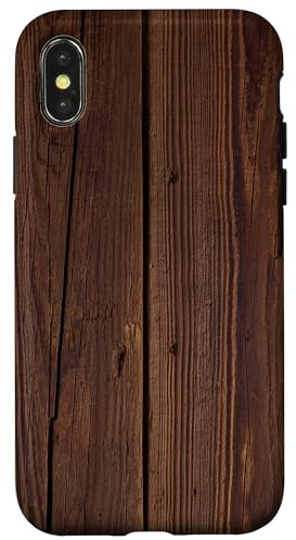 Holz Hülle für iPhone X/XS