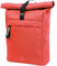 Walker Unisex Roll Top Classic 42263-331-Classic Rucksack Flame mit Hauptfach, Laptopfach, ergonomischen Schulterriemen und Mittelfach mit Handytasche, wasserabweisend, ca. 20-23 l Volumen