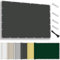 Toldo Vela Rectangular 2x2M,toldos Exterior terraza Impermeable, toldo Vela de Sombra con Ojales y Cuerdas de sujeción, 95% protección UV e Impermeable para Exterior, Patio, jardín, Antracita