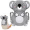 Baby Kopfschutz, Baby Head Schutzpolster, Atmungsaktive Baby Kopfschutz Kissen, Verstellbare Schutzkissen Baby, Baby Kopfschutz Rucksack, Baby Kopfschutzpolster Für Von 5 Bis 24 Monaten (Koala)