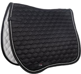 HKM Elisa Saddle cloth Black Pony GP