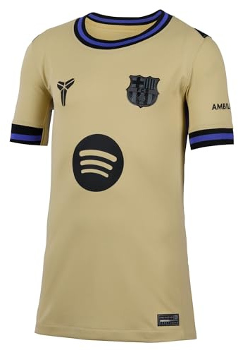 Nike Unisex Baby Fc Barcelone Dri-fit Stad Away T-Shirt (Pack of 1)