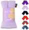 Zhu-Zhu Lavender Body Wrap - Microwavable Wheat Bag - Microwave Heat Pad Soothing Hot Pack - Lilac Fleece