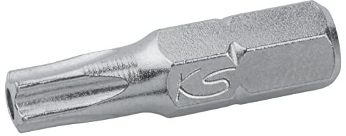 KS Tools 911.3107 1/4 Bit con adaptador estrella de cinco puntas, 25 mm TS40