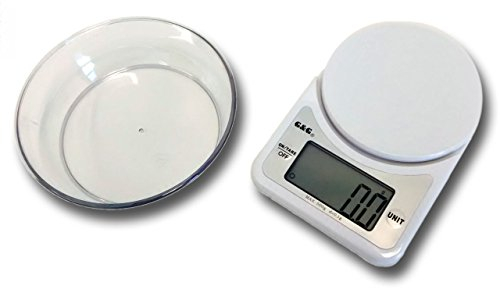 500g/0.1g KF Küchenwaage - Briefwaage Tischwaage Digitalwaage G&G