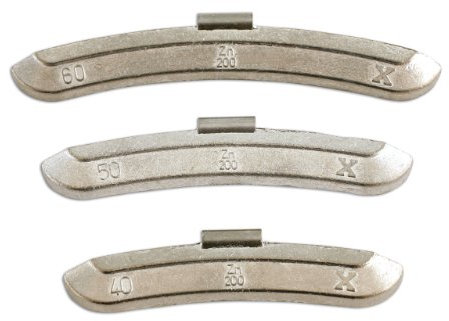 Connect 32870 - Pesi per equilibratura Pneumatici Standard, 40 g (Confezione da 50)