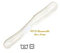 Haushaltsband Wäscheband 8mm x 5m weiß 100% Baumwolle zb. für Handtuchaufhänger Katheterband