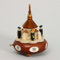 Rudolphs Schatzkiste Spieldose Kurrende mit Seiffener Kirche HxLxB 19x13x13 cm NEU Spieluhr Spielwerk Figur Seiffen Erzgebirge Holz Dekoration Weihnachten