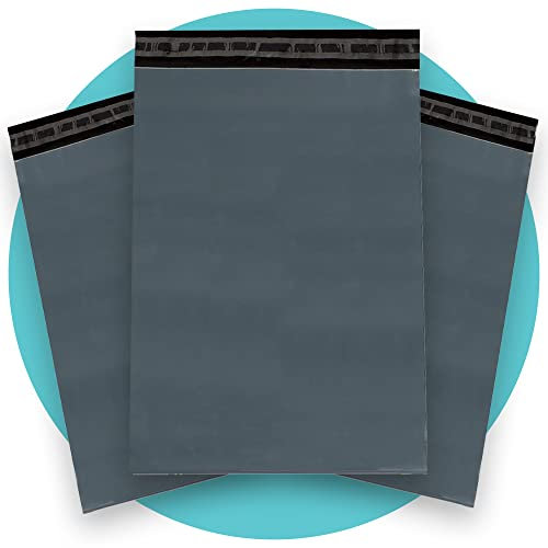 triplast 14 x 53,3 cm Kunststoff Versandtaschen Bag – Grau (100 Stück)