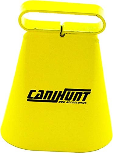 CANIHUNT Gelbe Hundeglocke Viper ist eine französische Marke., 3.5 cm, Holz