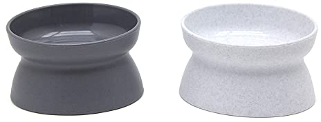 Kitty City Raised Cat Food Bowl Collection_Stress Free Pet Feeder and Waterer