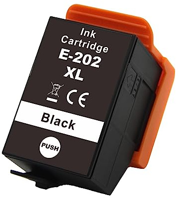 Go Inks 1 Black Ink Cartridge to replace Epson 202XLBk Compatible/non-OEM for Epson Expression Photo Printers