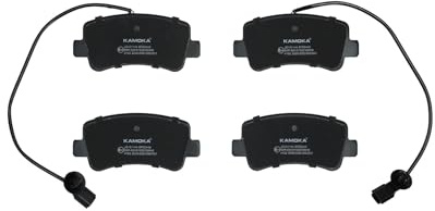KAMOKA Bremsbelagsatz, Scheibenbremse JQ101144 Hinterachse | Kompatibel mit: NISSAN NV400 Bus, NV400 Kasten, NV400 Pritsche/Fahrgestell, OPEL MOVANO B Bus, MOVANO B Kasten