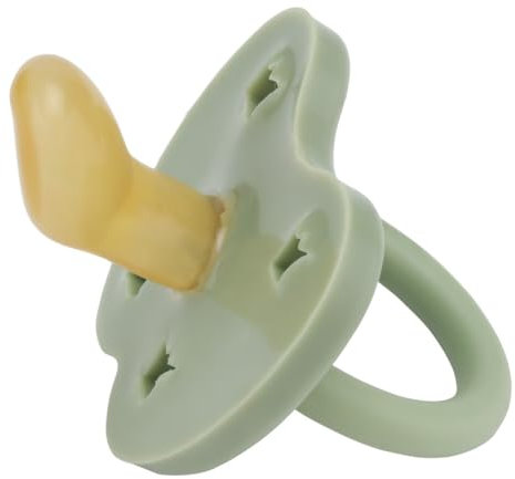 Tétine physiologique canard Moss green 3-36 mois - HEVEA