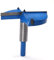 Utoolmart Forstner Bohrer mit Holzbohrung 85 mm Durchmesser Gerader Schaft Hartmetallspitze Professionelle Holzbearbeitung Lochsäge Holzschneider 80 mm Länge Blau 1St