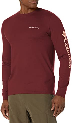 Columbia Men's Long Sleeve Tee Shirt Outdoors; Fishing; Camping; Hiking T-Shirt