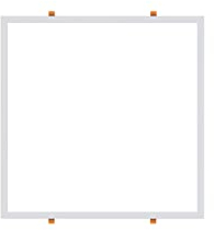 POPP- Kit Marco de Empotrar para Panel LED 60x60, acbado blanco Fabricado en Aluminio, Kit para Techo con Accesorios para Montar *Panel NO incluido(60x60cm)