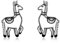 YAFEINI Lama Alpaka Geschenke Sterling Silber Lama Ohrstecker Alpaka Ohrringe Schmuck für Frauen Geschenk