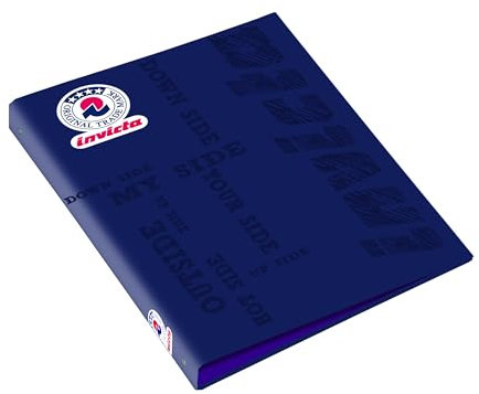 Invicta, Ringbuch, schwarz, A4, 4 Ringe