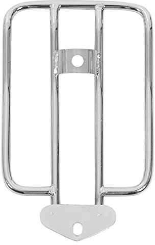 Povhhee Porte-bagages de moto - Dossier de garde-boue arrière pour XL 883 XL 1200 X48 (argent)