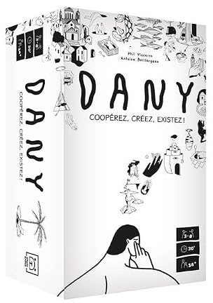 Blackrock Games Dany – Gesellschaftsspiel – Gesellschaftsspiel – ab 14 Jahren – Kommunikation und Rollen Secret – Deduktion – Bluff – für 3 bis 8 Spieler – ideal für die Gruppe von Freunden – Grrre