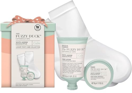 Baylis & Harding The Fuzzy Duck Cotswold Spa Coffret cadeau de luxe pour soins des pieds – Végétalien (lot de 1)