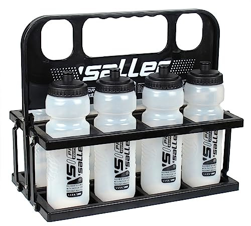 Saller Flaschenhalter Set inkl. 8 Trinkflaschen »sallerEntry« - transparent